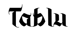 Tablu - logo